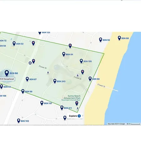 Апартхотел 1 Flowerstrasse Слънчев бряг